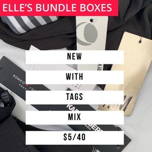 NEW WITH TAGS VARIETY BUNDLE BOX -  XS - L 5 / $40